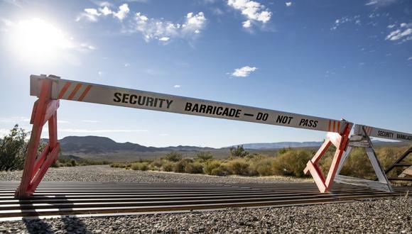 El acceso al Área 51 está prohibido, bajo orden de disparar. (Foto: EFE)