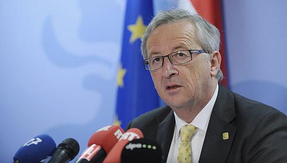 Juncker señaló que no hay tiempo que perder. (Reuters)