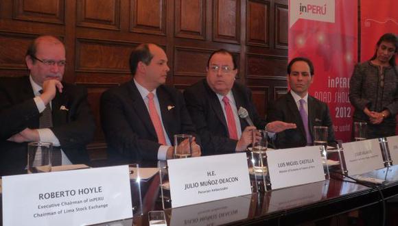MISIÓN. Castilla encabeza delegación peruana con miras a atraer inversión extranjera al Perú. (Janina Cárdenas)