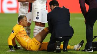 Keylor Navas es baja por lesión en el PSG vs. Leipzig por semifinales de Champions League