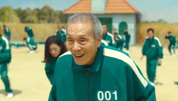 Oh Young Soo es el actor que interpretó al anciano jugador 001 en “El juego del calamar” (Foto: Netflix)