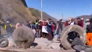 Derrame de zinc en río Chillón: pobladores de Canta bloquean vía y exigen presencia del presidente Pedro Castillo | VIDEO