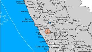 Ligero sismo se registró en Matucana