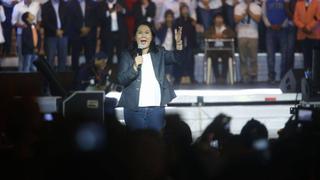 Keiko Fujimori cerró su campaña presidencial con nuevos aliados [Fotos y video]