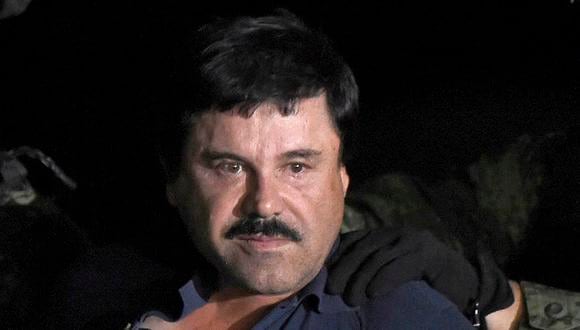 Juez federal niega permiso a narcotraficante Joaquín "El Chapo" Guzmán para realizar llamadas y recibir visitas de sus familiares. (Foto de ALFREDO ESTRELLA / AFP)