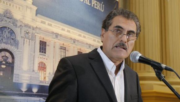 Julio Gagó dijo que sanción se da por haber sido vocer de Fuerza Popular. (David Vexelman)