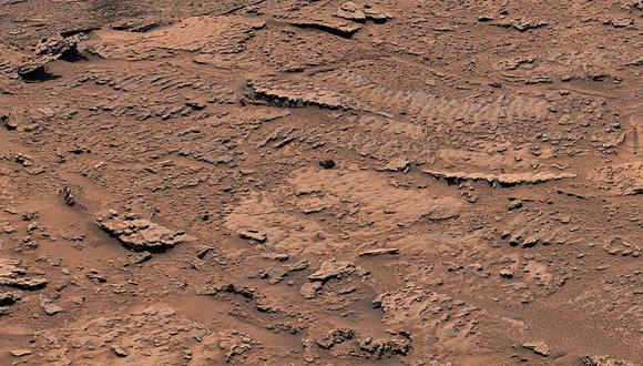 Las formas de las marcas en las rocas serían la clave para confirmar que hubo agua./ Foto: Web de NASA