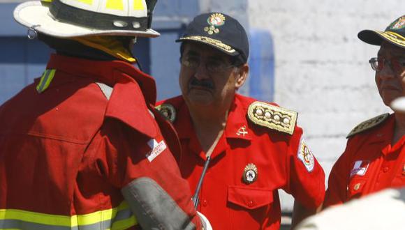 Investigado. Exjefe de los bomberos Antonio Zavala deberá responder por irregular adquisición. (Alberto Orbergoso)