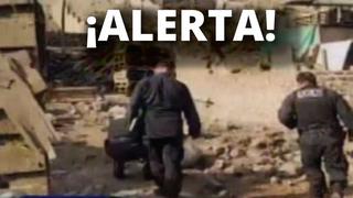 Granada tipo piña generó pánico en San Antonio de Huarochirí [VIDEO]