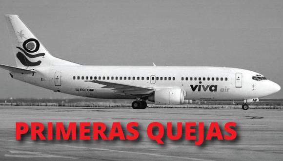 Los usuarios de Viva Air Perú se encuentran disconformes tras primeros inconvenientes con la aerolínea. (Composición)