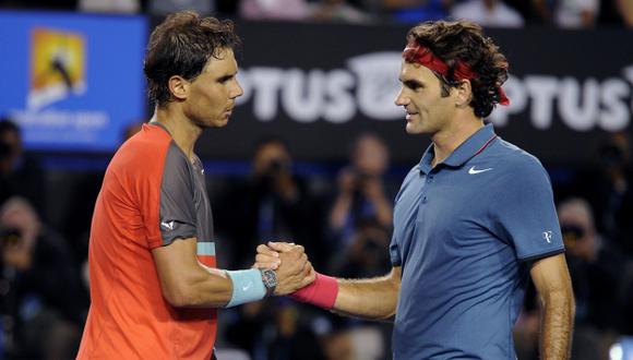 La misma historia. Nadal puso la estadística ante Federer en 23-10 (9-2 en Grand Slam). (AP)