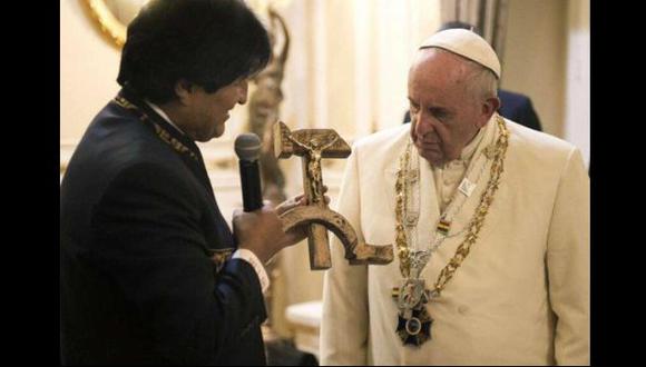 Regalo a Papa Francisco fue considerado una “provocación” para la Iglesia católica boliviana