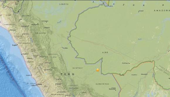 Terremoto entre Perú y Brasil: USGS reportó que se registraron 5 sismos en la selva peruana. (IGP)