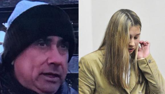 El padre de Fernando Pastorizzo, joven de 20 años asesinado por su novia, Nahir Galarza, se mostró agradecido por la sentencia perpetua otorgada por la justicia argentina. (Fotocaptura de TV / AFP)