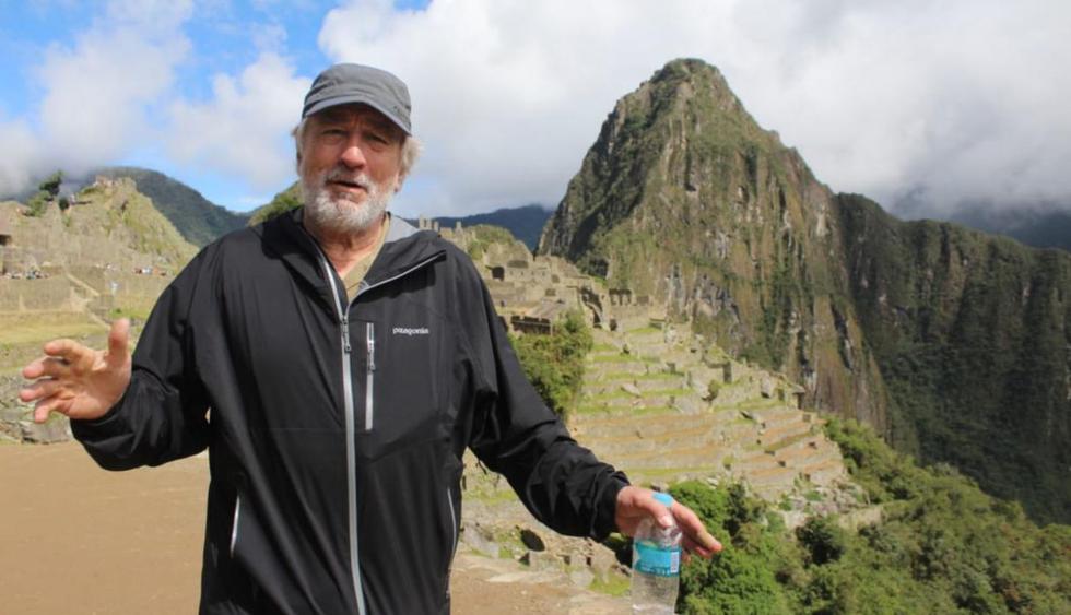 Robert de Niro escaló el Huayna Picchu y recorrió Machu Picchu. (Foto: Percy Hurtado / Andina)