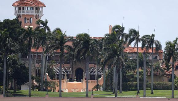 La finca del presidente Donald Trump en Mar-a-Lago se muestra en una foto de archivo del 10 de julio de 2019, en Palm Beach, Florida. (Foto AP/Wilfredo Lee).