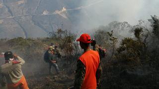 Disponen el cierre temporal de la fortaleza de Kuélap debido a incendios forestales