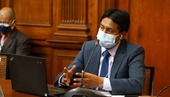 Freddy Díaz estuvo presente durante la sesión de la Comisión de Ética. (Foto: Congreso)