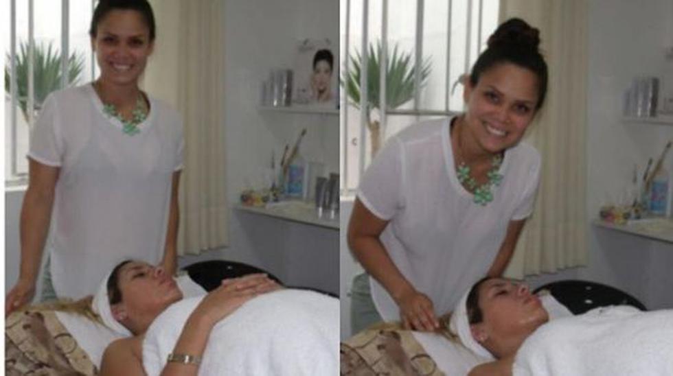 Andrea San Martín incursiona en el mundo de la belleza a través la realización de tratamiento faciales. (Instagram/@andrea_san.martin)