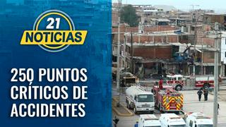 Defensoría del Pueblo advierte que en Lima y Callao hay 250 puntos críticos de accidentes [VIDEO]