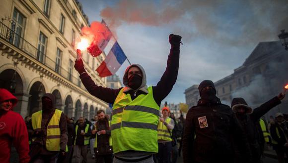 Este sábado se vuelven a temer actos de violencia, que han generado una gradual pérdida de popularidad del movimiento entre la opinión pública francesa. (Foto: EFE)