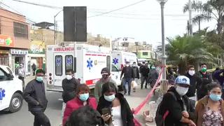 Cañete: 40 pacientes COVID-19 son trasladados a coliseo donde funciona nuevo hospital temporal [VIDEO]