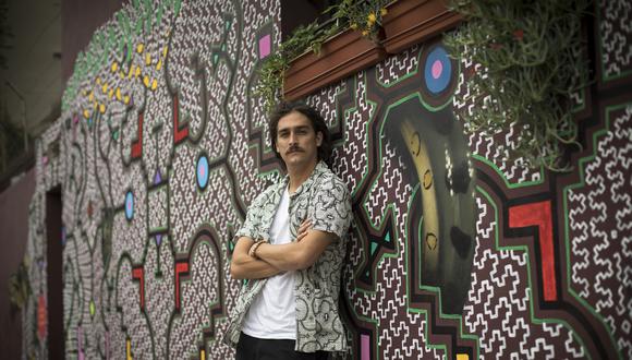 lima 2 de junio de 2021

entrevista Francesco Dangelo es integrante del colectivo Shipibas Muralistas, en Chorrillos. foto: joel alonzo/gec