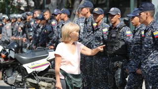 Policía de Venezuela impide marcha de trabajadores que respaldan a Juan Guaidó [FOTOS]