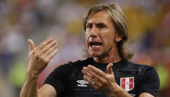 Ricardo Gareca analizó el empate 1-1 de la selección peruana ante Colombia. (EFE)