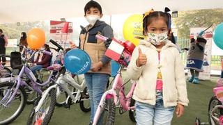 Minsa entregó bicicletas para continuar promoviendo la vacunación de menores contra el coronavirus