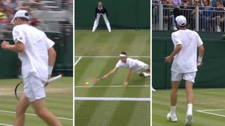Wimbledon: tenista perdió tras celebrar antes de tiempo y no ver a su rival [VIDEO]