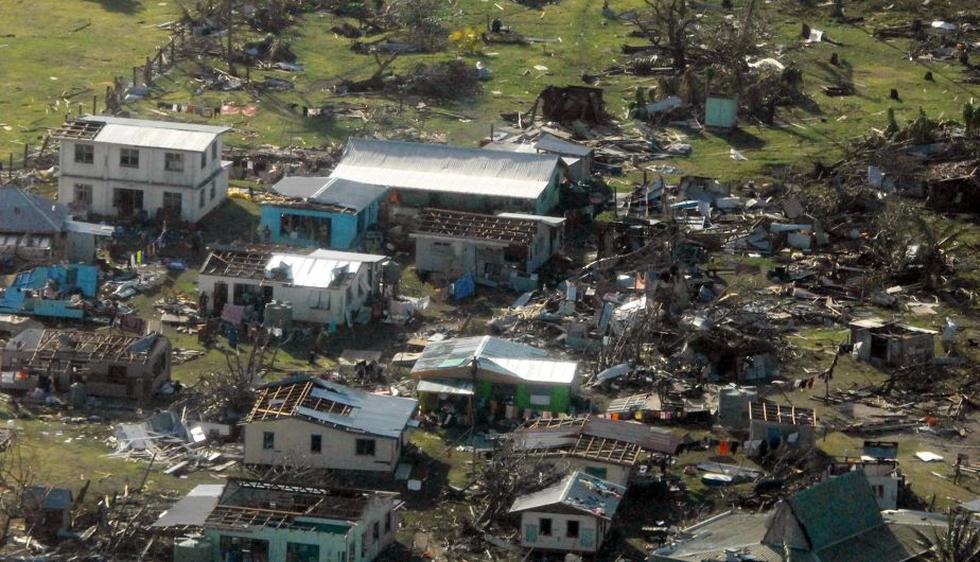 Ciclón «Winston» dejó al menos 21 muertos en las islas Fiyi. (Reuters)