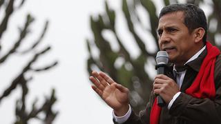 Humala pide "más profesionalismo" a PNP tras violento desalojo en Cajamarca