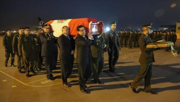 Los restos de los militares fueron entregados en los últimos días a sus familiares. (Ministerio de Defensa)