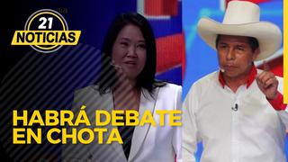 Habrá debate presidencial en Chota