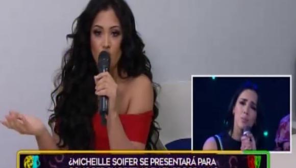 Michelle Soifer no se quedó callada y le dijo a Rosángela Espinoza que era una "frustrada".  (Foto: América Televisión)
