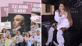 Ariana Grande anima a sus fans a votar en las próximas elecciones presidenciales de Estados Unidos | FOTOS