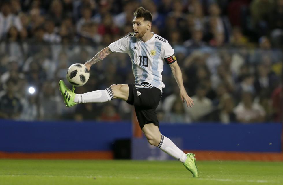 Realizan control antidopaje sorpresa a Messi y otros 5 jugadores de Argentina. (AP)