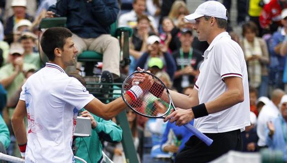 Isner  dio la sorpresa en el torneo que se juega en su país. (Reuters)