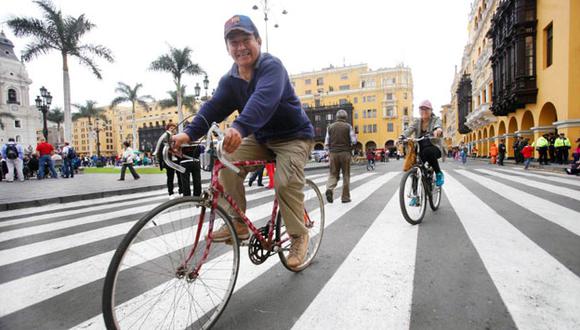 Ven en bicicleta al centro histórico de Lima. (USI)