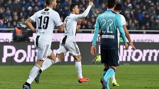 Juventus empató 2-2 ante Atalanta por la fecha 18 de la Serie A