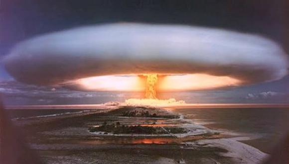 Detonación de la bomba de hidrógeno 'Tzar' en 1961 (Difusión)