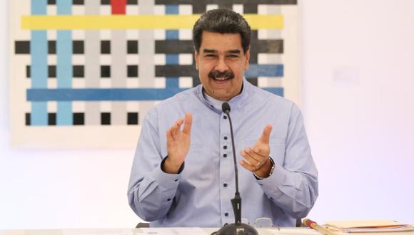 Nicolás Maduro alabó a Roger Waters por su "postura de comprensión, solidaridad y apoyo al pueblo de Venezuela frente al bloqueo imperialista estadounidense". (Foto: AFP)