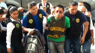 Trasladan a Lima a sujeto que asesinó a ex pareja y la dejó en maletera [VIDEO]