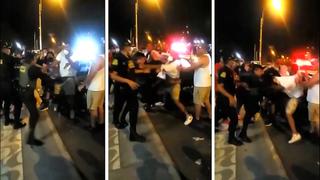 Chorrillos: Jóvenes atacaron a policías tras ser intervenidos por realizar ‘piques ilegales '