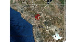 Sismo de magnitud 4,5 sacudió la provincia de Tarata, informó el IGP