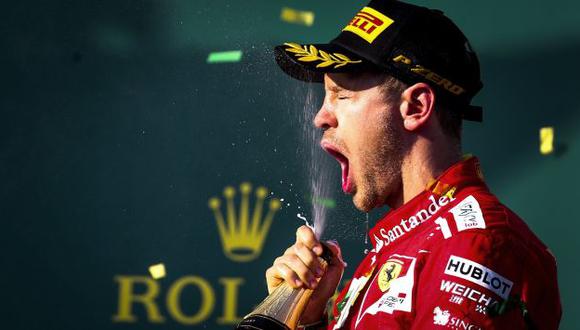 Fórmula 1: Sebastián Vettel se quedó con el GP de Australia. (EFE)