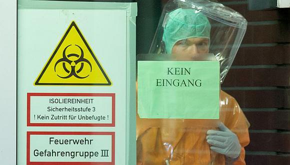 Empleado de la ONU con ébola falleció en Leipzig. (AFP)