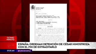 Justicia española decreta búsqueda y captura a César Hinostroza por el caso Cuellos Blancos