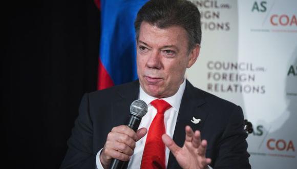 Santos felicitó la labor de la Policía de su país y del Perú. (Reuters)